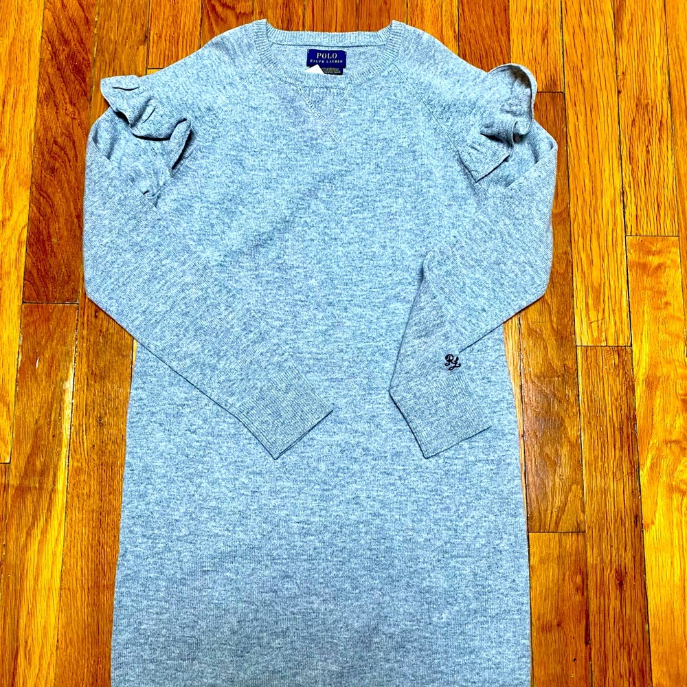 BNWT Italian wool pullover dress. Polo RL